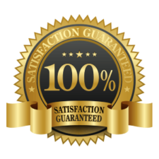 Our Commitment - 100% Satisfaction Guaranteed